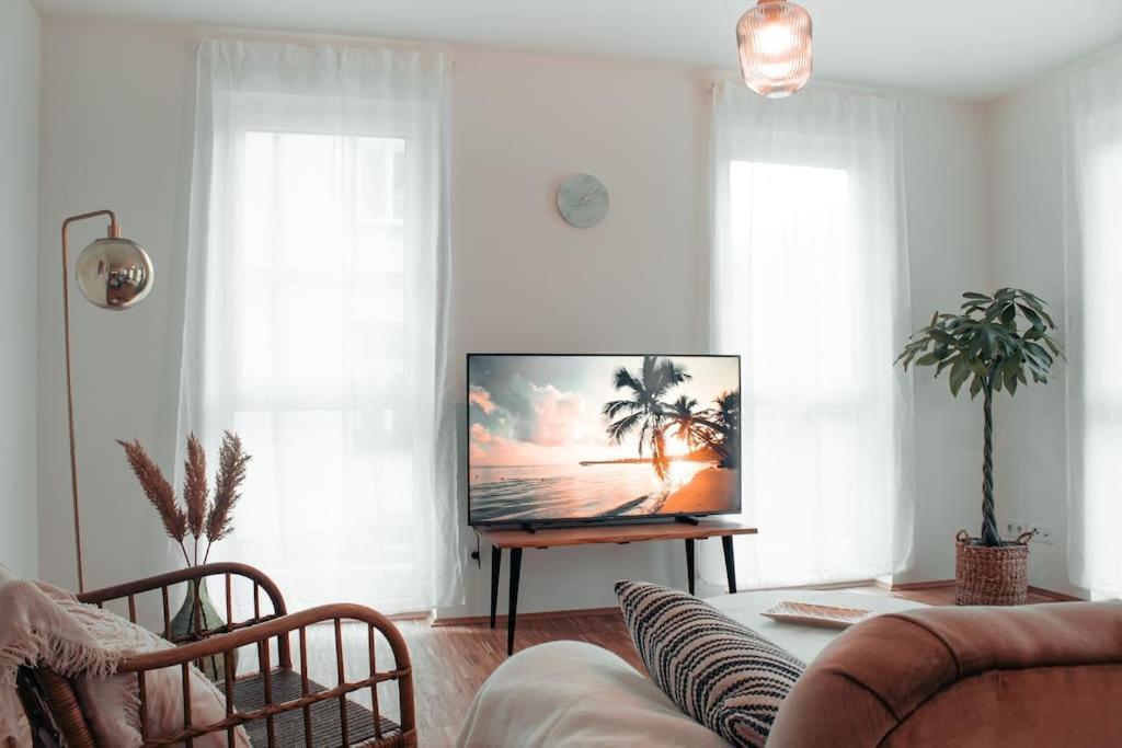 Modern 2 R-Apartment/Netflix/Fitness/Billiard Dresden Buitenkant foto